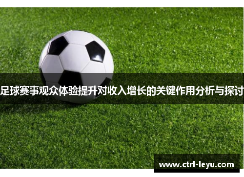 足球赛事观众体验提升对收入增长的关键作用分析与探讨
